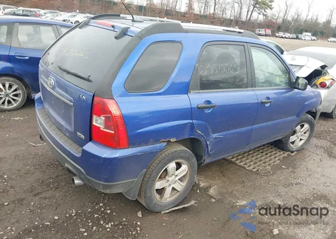 2009 Kia Sportage Lx V6 from USA, damaged, VIN KNDJE723197601847